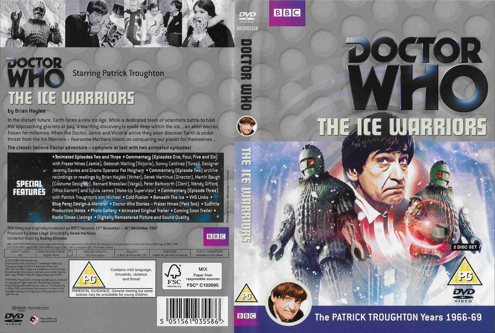 Back cover of BBCDVD 3558